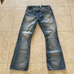 Men’s Guess slim bootcut jeans